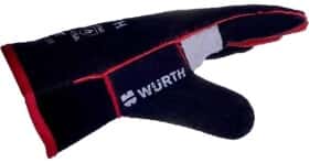Краги Würth кожаные (спилок) черный Краги Würth кожаные (спилок) черный