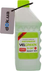 Готовый антифриз VELVANA Velgreen SI-OAT READY MIX G11 зеленый -40 °C