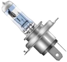 Автолампа AG-Autoparts H4 P43t 55 W 60 W прозрачно-голубая ag40223s