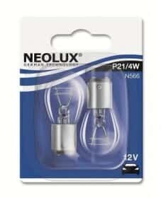 Автолампа Neolux® P21/4W BAZ15d 4 W 21 W прозрачная n56602b