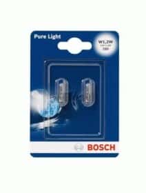 Автолампа Bosch Pure Light PY21W W2x4,6d 1,2 W прозрачная 1987301024