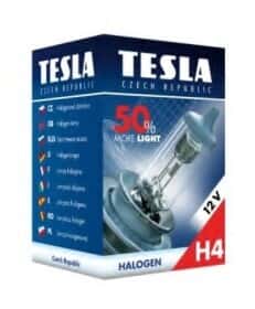 Автолампа Tesla More Light +50% H4 P43t 55 W 60 W прозрачная b30401