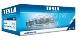 Автолампа Tesla Standard P21W BA15s 21 W прозрачная b52102