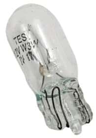 Автолампа Tes-Lamps Standard W3W W2,1x9,5d 3 W прозора w12302