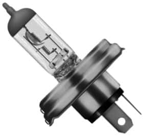 Автолампа Дорожная Карта H4 P45t 90 W 100 W прозрачная DKH412V10090WP45