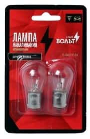 Автолампа СтартВольт P21W BA15s 21 W прозрачная vlba15s02
