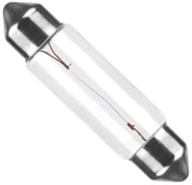 Автолампа Tes-Lamps Standard C10W SV8,5 10 W прозора 2880017