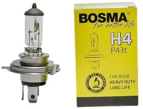 Автолампа Bosma Long Life Heavy Duty H4 P43t 55 W 60 W 6722