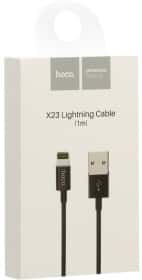 Кабель Hoco X23 X23LIGHTNINGBLACK USB - Apple Lightning 1 м