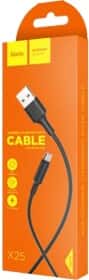 Кабель Hoco X25 X25MICROBLACK USB - Micro USB 1 м