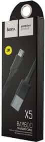 Кабель Hoco X5 X5MICROBLACK USB - Micro USB 1 м