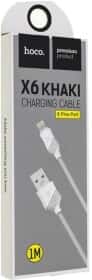 Кабель Hoco X6 X6LIGHTNINGWHITE USB - Apple Lightning 1 м