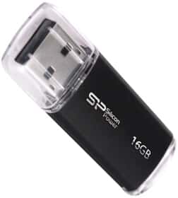 Флешка Silicon Power Ultima Ⅱ I-Series Black 16 ГБ Флешка Silicon Power Ultima Ⅱ I-Series Black 16 ГБ