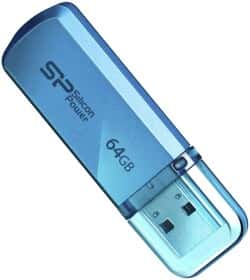 Флешка Silicon Power Helios 101 Blue 64 ГБ Флешка Silicon Power Helios 101 Blue 64 ГБ