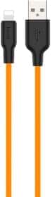 Кабель Hoco X21 X21LIGHTNINGBLACKORANGE USB - Apple Lightning 1 м