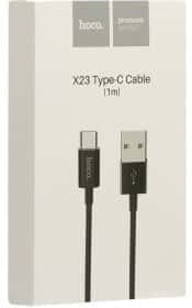 Кабель Hoco X23 X23TYPECBLACK USB - USB type-C 1 м