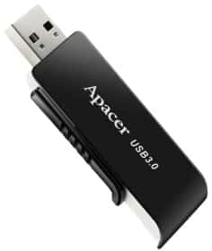 Флешка Apacer AH350 Black 16 ГБ