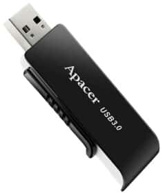 Флешка Apacer AH350 Black 64 ГБ