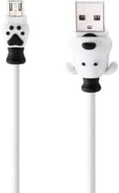 Кабель Remax Dog Styled RC-106MWHITE USB - Micro USB 1 м