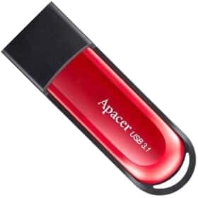 Флешка Apacer AH326 Black 64 ГБ AP64GAH25AB-1