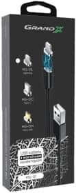 Кабель Grand-X MG-01L USB - Apple Lightning 1 м