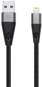 Кабель ZMi AL886-BLACK USB - Apple Lightning 2 м Кабель ZMi AL886-BLACK USB - Apple Lightning 2 м