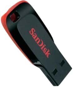 Флешка SanDisk Cruzer Blade 128 ГБ Флешка SanDisk Cruzer Blade 128 ГБ