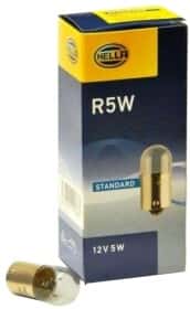 Автолампа Behr Hella Standard R5W BA15s 5 W прозрачная 8GA002071351