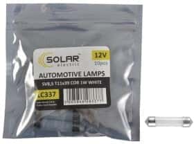Автолампа Solar T11x39 SV8,5 1 W белая LC337P Автолампа Solar T11x39 SV8,5 1 W белая LC337P
