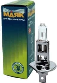 Автолампа Маяк Standard H1 P14,5s 55 W прозрачная 52120