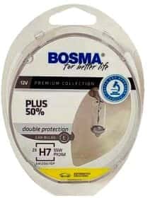 Автолампа Bosma Plus 50 H7 PX26d 55 W прозора 4063