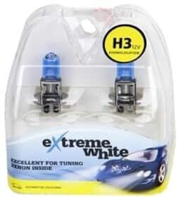 Автолампа Bosma EXTREME WHITE H3 PK22s 55 W темно-блакитна 8399
