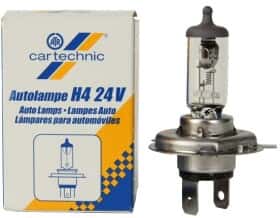 Автолампа Cartechnic H4 P43t-38 70 W 75 W прозора CART000657 Автолампа Cartechnic H4 P43t-38 70 W 75 W прозора CART000657