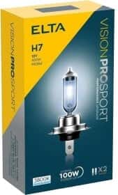 Автолампа Elta Automotive Vision Pro Sport H7 PX26d 100 W синя EB1784TR Автолампа Elta Automotive Vision Pro Sport H7 PX26d 100 W синя EB1784TR