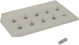 Автолампа Osram W1W W2x4,6d 1 W прозрачная 2741-K10SZT