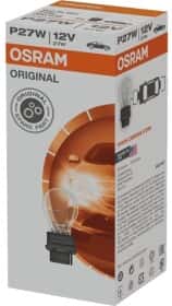 Автолампа Osram Original P27W W2,5x16d 7 W прозрачная 3156-K10SZT
