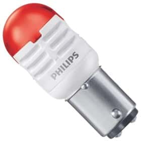 Автолампа Philips Ultinon Pro3000 P21/5W BAY15d 0,8 W червона 11499U30RB2