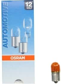 Автолампа Osram Original RY10W BAU15s 10 W оранжевая 5009-K10SZT