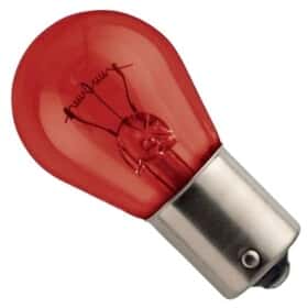 Автолампа Philips PR21W BAW15s 21 W червона 1208810
