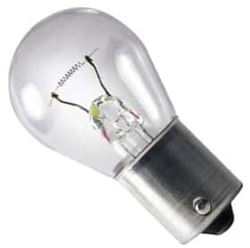 Автолампа Philips Vision P22 BA15s 15 W прозрачная 1240110