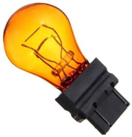 Автолампа Philips PY27/7W помаранчева 3157NACP