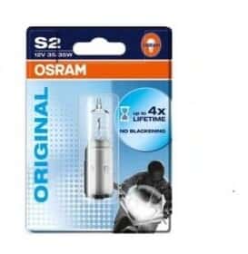 Автолампа Osram S2 BA20d 35 W прозора 6432701B