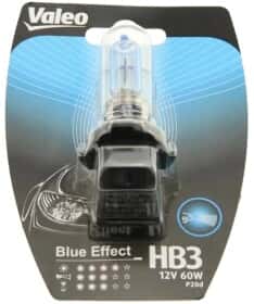 Автолампа Valeo Blue Effect HB3 P20d 60 W светло-голубая 32526