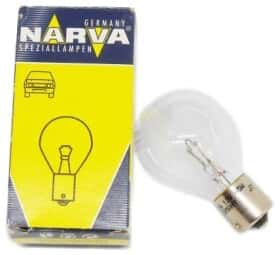 Автолампа Narva BA15s 45 W прозрачная 49174
