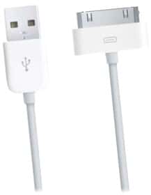 Кабель PowerPlant DV00DV4032 USB - Apple (широкий) 1 м