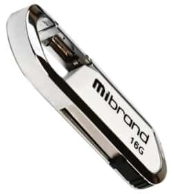 Флешка Mibrand Aligator 16 ГБ MI20AL16U7W Флешка Mibrand Aligator 16 ГБ MI20AL16U7W