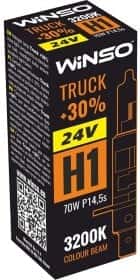 Автолампа Winso Truck H1 P14,5s 70 W прозора 724100