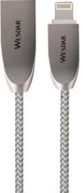 Кабель Wesdar T10 RL046821 USB - Apple Lightning 1 м Кабель Wesdar T10 RL046821 USB - Apple Lightning 1 м