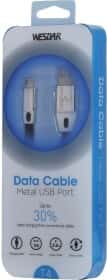 Кабель Wesdar T4 RL049507 USB - Micro USB 1 м Кабель Wesdar T4 RL049507 USB - Micro USB 1 м