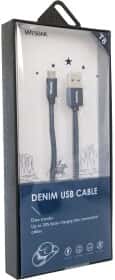 Кабель Wesdar T8 RL046818 USB - Micro USB 1 м Кабель Wesdar T8 RL046818 USB - Micro USB 1 м